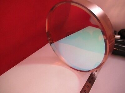 OPTICAL DICHROIC CONCAVE MIRROR ZERODUR SUBSTRATE 5" DIA THICK OPTICS &8-B-51