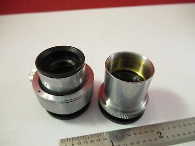 LOT 2 EA KWM15 15X EYEPIECE MICROSCOPE PART OPTICS AS PICTURED &1E-B-15