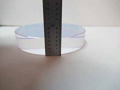 OPTICAL FLAT COATED 3" DIAMETER FUSED SILICA ZYGO OPTICS AS PICTURED &16-A-14