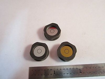 ii LOS 3 EA OPTISCHES MIKROSKOP TEIL LEICA GERMANY RETICLE LIGHT OPTICS BIN #4B