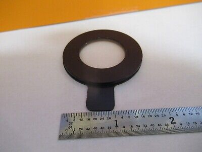 OPTICAL DIFFUSER FILTER LENS MICROSCOPE PART OPTICS as pictured &8M-A-53