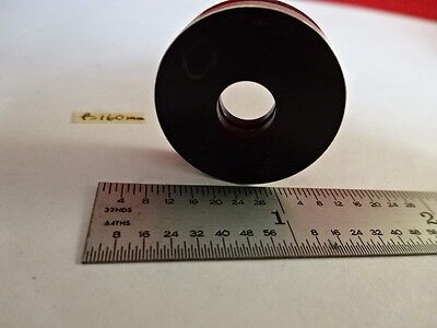 LENS FL 160 mm OPTICS OPTICAL PART AS PICTURED &AQ-A-14