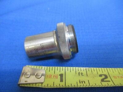 UNITRON JAPAN OBJECTIVE 10X OPTICS MICROSCOPE PART AS PICTURED &S1-A-14