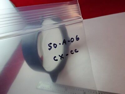 OPTICAL MOUNTED LENS CONVEX CONCAVE MIL SPEC LASER OPTICS AS IS #50-A-06