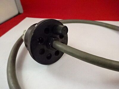 FOR PARTS MICROSCOPE SPARE LAMP CORD ILLUMINATOR UNKNOWN MAKER AS IS #R6-B-33