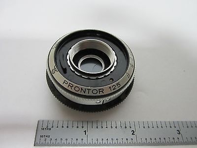 OPTICAL VINTAGE CAMERA SHUTTER  PRONTOR 125 GERMANY OPTICS  BIN#P2-A-08