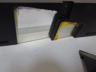 MICROSCOPE PART INFRARED SLIDE SPECTRA TECH OPTICS AS IS BIN#N6-92