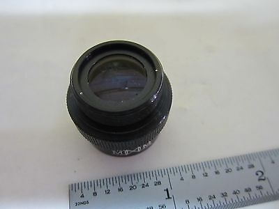 MICROSCOPE PART OBJECTIVE MM 2X WO 04 OPTICS BIN#U1-35