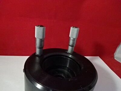 OPTICAL JODON ENGINEERING MIRROR TILTER MICROMETER MOUNT OPTICS AS IS &AV-A-30