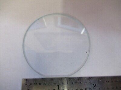 OPTICAL PLANO GLASS ROUND CHAMFERED PLATE OPTICS AS PICTURED &3K-A-16