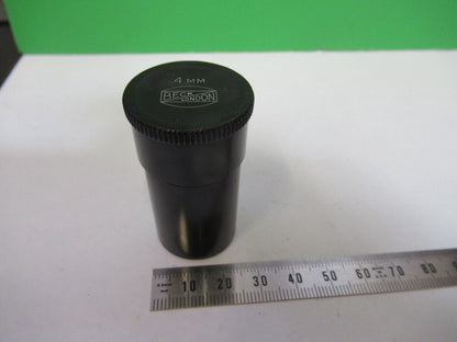 BECK LONDON EMPTY OBJECTIVE CANISTER MICROSCOPE PART AS PICTURED &Z6-A-93