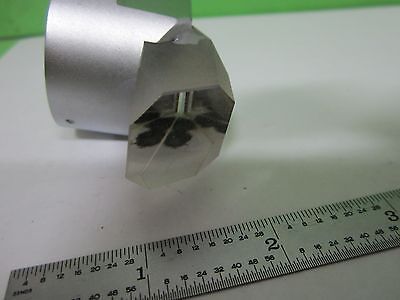 MICROSCOPE PART MOUNTED PRISM OPTICS AS IS BIN#S2-B-34