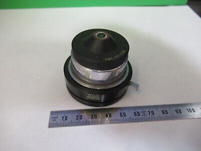 WILD HEERBRUGG SWISS M11 CONDENSER + IRIS MICROSCOPE PART AS PICTURED &Q9-A-09