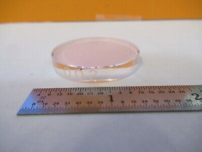 FOR PARTS OPTICAL OPTICAL FLAT ROUND FUSED SILICA OPTICS AS PICTURED &3K-A-13