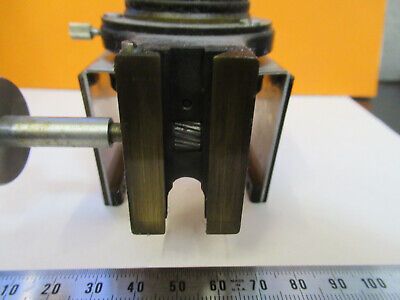 ANTIQUE BAUSCH LOMB CONDENSER + IRIS OPTICS MICROSCOPE PART AS PICTURED P6-A-100