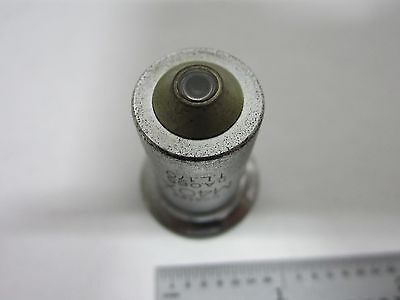 OPTICAL MICROSCOPE PART UNITRON OBJECTIVE M40X [dirty] OPTICS AS IS BIN#M8-48