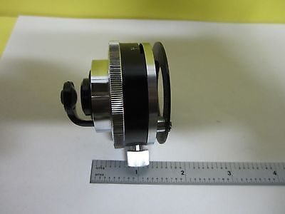 MICROSCOPE PART NIKON JAPAN CONDENSER OPTICS AS IS BIN#T8-10