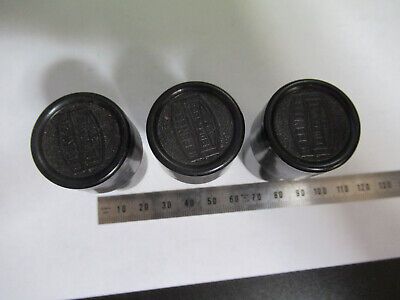 ANTIQUE EMPTY PLASTIC CANS OBJECTIVE SPENCER MICROSCOPE PART AS PICTURED R9-A-70