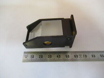 BAUSCH LOMB GLASS PRISM HEAD OPTICS MICROSCOPE PART AS PICTURED #F9-A-33