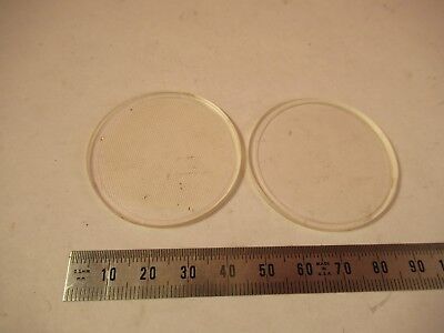 NIKON ECLIPSE E400 PLASTIC DIFFUSER LENSES MICROSCOPE PART AS PICTURED FT-2-60