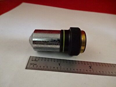 MIKROSKOPTEIL OLYMPUS JAPAN OBJECTIVE M40 40X OPTICS AS IS #21-A-14