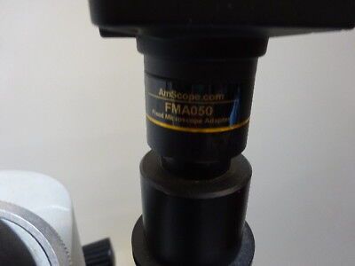 EDMUNDS SCIENTIFIC WILD M7 HEERBRUGG SWISS MADE OPTICAL STEREO MICROSCOPE + LAMP