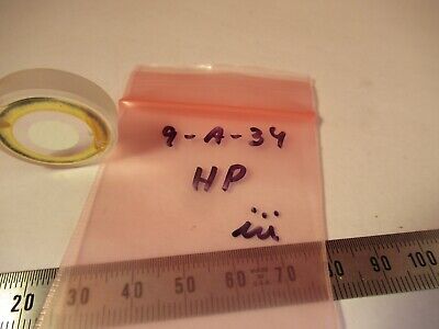 HEWLETT PACKARD HP LASER COATED FILTER LENS for OPTICS AS PICTURED &9-A-34