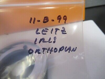 LEITZ ORTHOPLAN IRIS DIAPHRAGM ASSEMBLY MICROSCOPE PART AS PICTURED &11-B-99