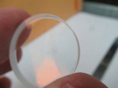 OPTICAL  FLAT COATED FUSED SILICA LENS LASER OPTICS AS PICTURED F2-A-250