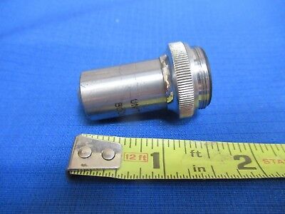 UNITRON JAPAN OBJECTIVE M40X OPTICS MICROSCOPE PART AS PICTURED &S1-A-11