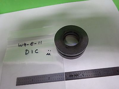 MICROSCOPE MOUNTED ZEISS GERMANY DIC LENSES ?? OPTICS AS IS BIN#W9-E-11