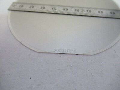 FOR PARTS SAPPHIRE WAFER PLATINUM COATED STAINED OPTICS AS PICTURED #2-FT-05