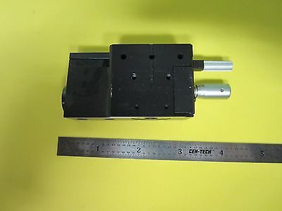 MICROSCOPE PART LEITZ GERMANY INSERT SLIDE LASER OPTICS ??  BIN#E5-01