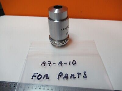 FOR PARTS LEITZ OBJECTIVE APO OPTICS MICROSCOPE PART AS PICTURED &A7-A-10