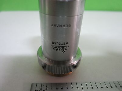 MICROSCOPE PART OBJECTIVE LEITZ GERMANY L 20X INFINITY OPTICS AS IS T1-08