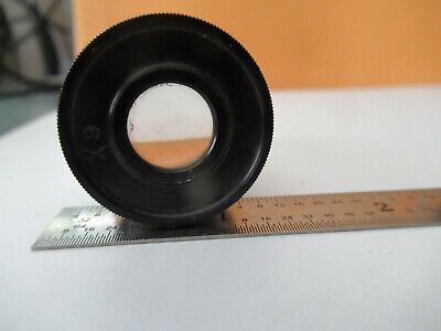 VINTAGE BAUSCH LOMB 6X EYEPIECE LENS OCULAR MCIROSCOPE PART IS PICTURED F5-A-140