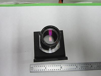 MICROSCOPE PART ZEISS GERMANY BRASS MOUNTED LENS NICE OPTICS AS IS BIN#Q4-R-12