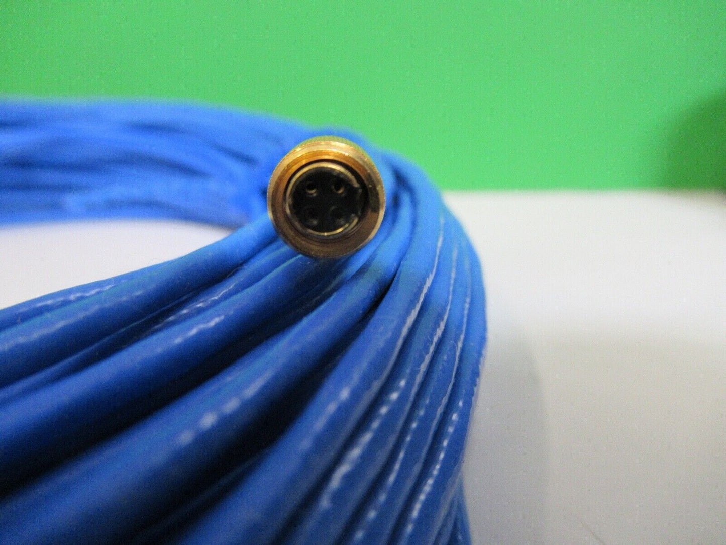 PCB PIEZOTRONICS CABLE 1/4-28 TO TWO BNC 100 FEET 010AYQM AS PICTURED 18-FT-54