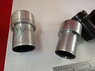 FOR PARTS MICROSCOPE PART LOT EYEPIECES OCULAR OPTICS AS IS BIN#T1-B-08