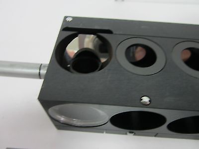 MICROSCOPE PART LEITZ LEICA POLYVAR DIC SLIDE 500281 OPTICS AS IS BIN#J8-27