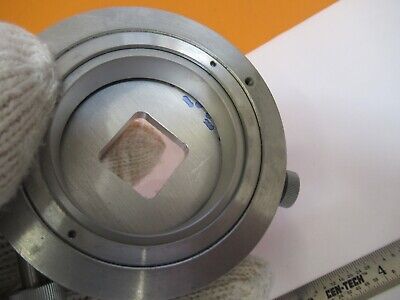 KLINGER OPTICAL ROTATOR MICRO CONTROLE FRANCE LASER OPTICS AS PICTURED &8C-A-37