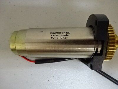 MICROSCOPE PART LEITZ WETZLAR MINIMOTOR SWISS 22/2 NOSEPIECE AS IS #V3-C-04