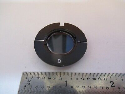 NIKON JAPAN POLARIZER LENS "D" OPTICS MICROSCOPE PART AS PICTURED &7B-B-182