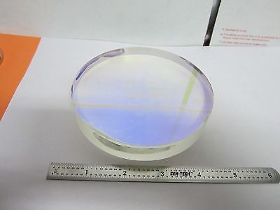 FOR PARTS OPTICAL COATED GLASS [scratches + voids on coatiing] OPTICS BIN#45-10