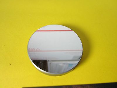 OPTICAL SOLID STAINLESS STEEL MIRROR FOR PARTS NEEDS POLISHING OPTICS BIN#D1-31