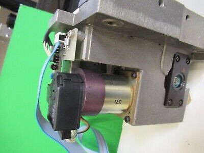 LEICA DMRB MOTORIZED STAGE MICROMETER MICROSCOPE PART OPTICS AS PICTURED 58-B-23