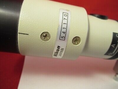 NIKON JAPAN VERTICAL ILLUMINATOR FLUORESCENT OPTICS MICROSCOPE PART &14-A-48