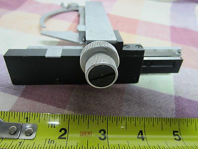 LEITZ WETZLAR GERMANY MICROSCOPE STAGE MICROMETER VINTAGE SLIDE OPTICS BIN#A6