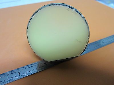 SUPER RARE OPTICAL GLASS THICK LENS MAGNIFIER INTERNAL REFLECTION OPTICS BIN#C3