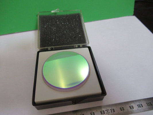 OPTICAL SPECTRA PHYSICS 532nm DICHROIC MIRROR OPTICS AS PICTURED &H3-A-94